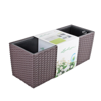 Вазон Lechuza Balconera Cottage 50 мокко купить