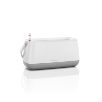 Корзинка для растений Lechuza Yula бело-серая 38х17х33см купить