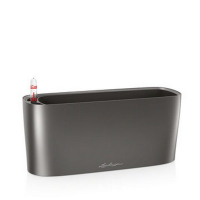 Вазон Lechuza Delta 10 антрацит металик купить