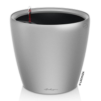 Вазон Lechuza Classico Premium LS 21 серебряный купить