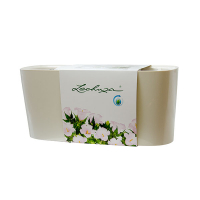 Вазон Lechuza Delta 10 белый (Outlet) купить