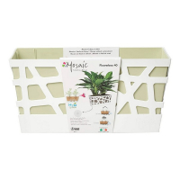 Вазон Idel Flowerbox 40см фисташковый купить