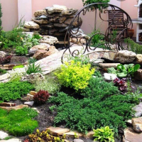 Роботи зі створення рокарію (без вартості матеріалів та рослин), ціна за м/кв. купить