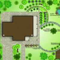 Ландшафтний проект до 2-х соток, ціна за сотку купить