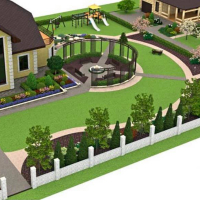 Ландшафтний проект від 10-ти соток і наступна сотка, ціна за сотку купить