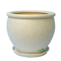 Вазон Вьетнам шелк белый №2 купить