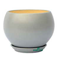 Куля 4,1л оксамит сірий купить