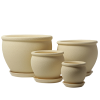 Вазон Вьетнам шелк бежевый №4 купить