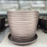 Вазон Грация Волна №4 (1,0л) крихта шоколад купить