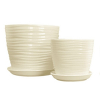 Вазон Грация №1 Волна крошка беж 7,0л купить