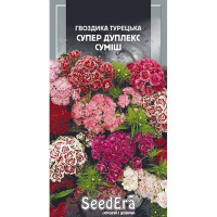 Гвоздика Турецкая Супер Дуплекс смесь двухлетняя Seedera, 0,5г купить