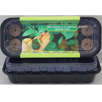 Міні тепличка та 12 торф'яних таблеток купить