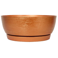 Плошка люкс бронза купить