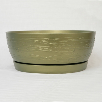 Плошка преміум оливка купить