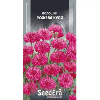 Насіння Волошки польові Рожева куля Seedera, 0,5 г купить