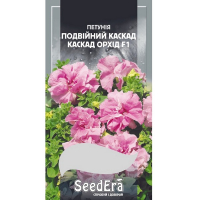 Петунія бахромчаста великоквіткова низькоросла Подвійний Каскад Орхід F1 Seedera,10 шт купить
