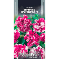 Петуния бахромчатая низкоцветковая низкорослая Поздравление с Яромнерж F1 Seedera, 10 шт купить