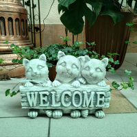 Садова фігура Киценята Welcome купить