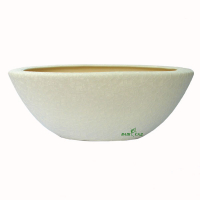 Ваза (кашпо) човен шовк білий купить