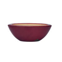 Ваза (кашпо) човна бордо глянець купить