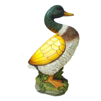 Садова фігура зі світильником на сонячних батареях купить