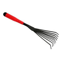 Грабли веерные Technics с покрытием, пластиковая ручка, 410 мм купить