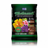 Субстрат универсальный с биогумусом 2.5л (Полесье) купить