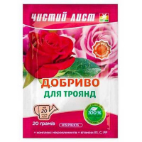 Чистий лист (кристал) для Троянд 20г купить