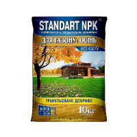 Осіннє мінеральне добриво для газону Standart NPK 10кг купить
