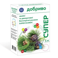 Удобрение для хвойных и декоративных 1кг (SUPER SCANDIC) купить