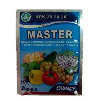 Удобрение Люкс NPK 20-20-20 25г (Мастер) купить