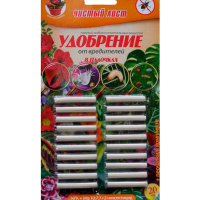 Удобрение-палочки от вредителей 20шт(Чистый лист) купить