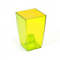 Кашпо для орхидей Финезия желтый купить