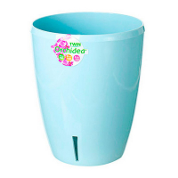 Горшок Твин голубой 2л купить
