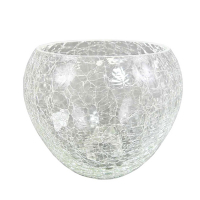 Кашпо для квітів шар скло 15 см купить