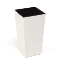 Кашпо Фінезія 300х300 із вазоном вкладкою крем купить