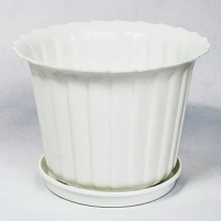 Тюльпан D310мм, білий+піддон купить