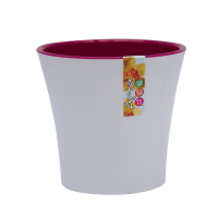 Вазон Арте біло-пурпуровий 1,2 л купить