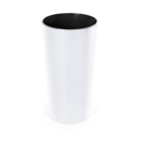 Кашпо Лілія з вкладкою, колір - білий 300 купить