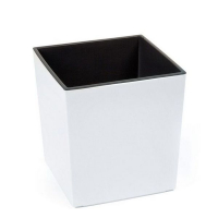 Кашпо Юка з вазоном білий вкладкою купить