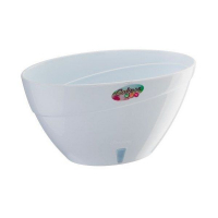 Вазон Калипсо белый-белый 2 л купить