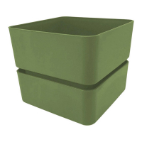 Вазон TeraPlast Veleta 9 см оливковый купить