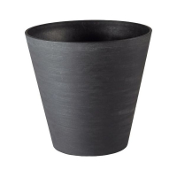 Вазон TeraPlast Hoop 20 cм темно-сiрий купить