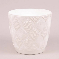 Вазон Флов Петiт 23см белый купить