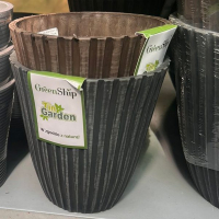 Горшок композит ЭКО 18см, коричн купить