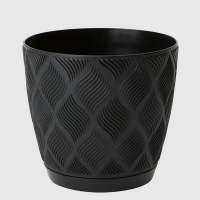 Вазон Флов Петiт 23см чорний купить