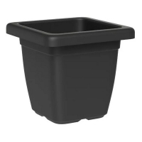 Вазон TeraPlast Nazca 39 см темно-сірий купить