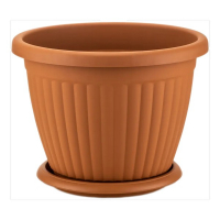 Горщик Kemer  31 л з піддоном терракотовий Serinova купить