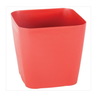 Горщик Safir 3,4 л з дренажем червоний Serinova купить