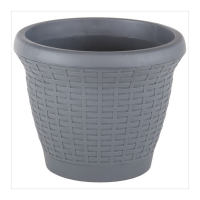 Горщик Wire 10 л антрацитовий Serinova купить